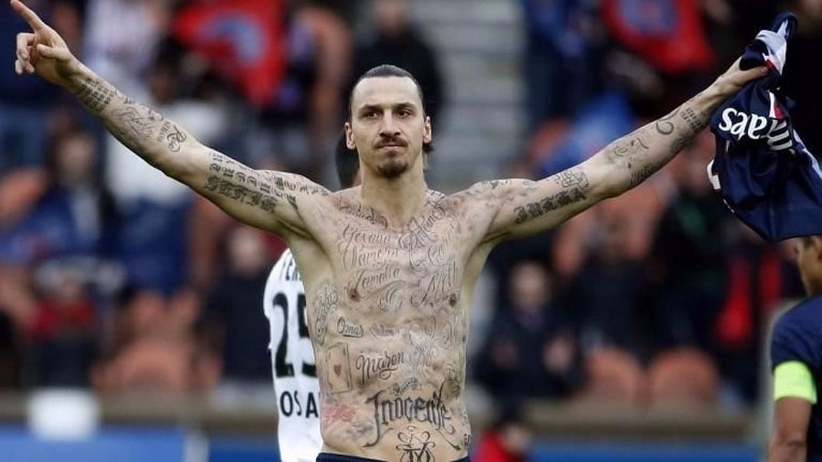 Hình xăm của Zlatan Ibrahimović