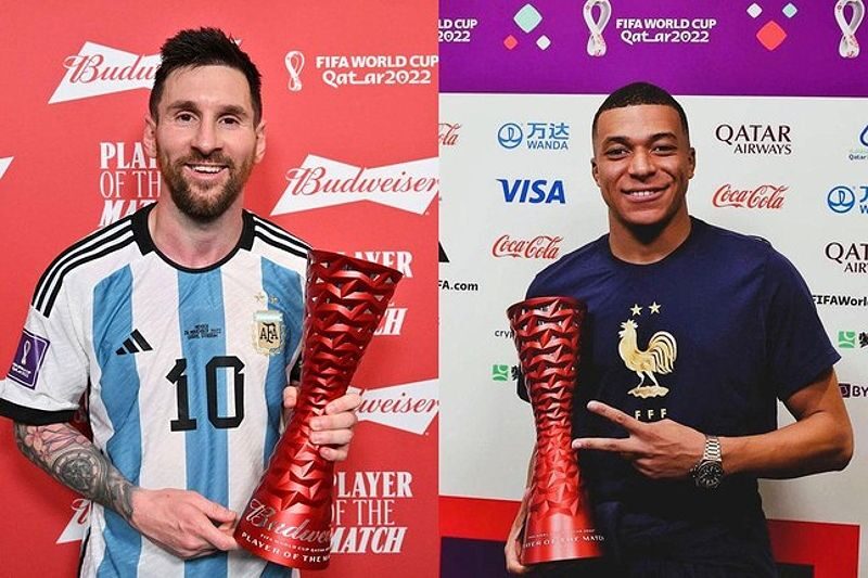Lionel Messi trong trận đấu World Cup 2022
