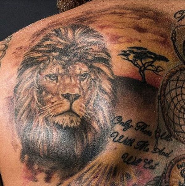 Một trong những hình xăm của Sergio Ramos