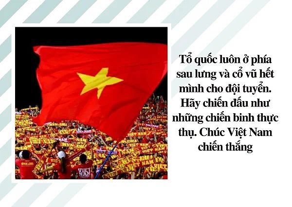 Những câu cổ vũ bóng đá hay nhất