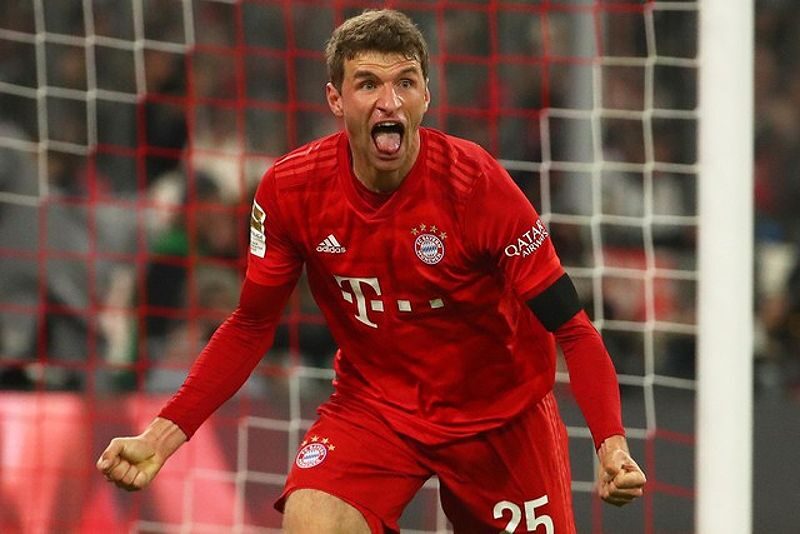 Thomas Muller trong trận đấu