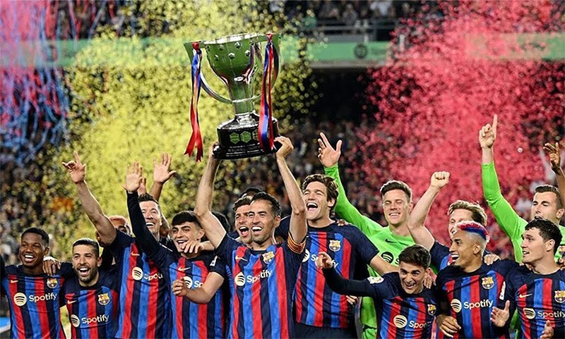 Top đội bóng vô địch La Liga nhiều nhất - Barcelona