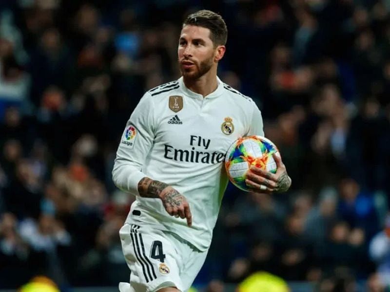 Sergio Ramos, đội trưởng của Real Madrid và đội tuyển Tây Ban Nha