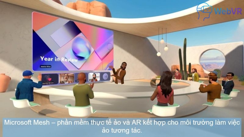 Microsoft Mesh – phần mềm thực tế ảo và AR kết hợp cho môi trường làm việc ảo tương tác.