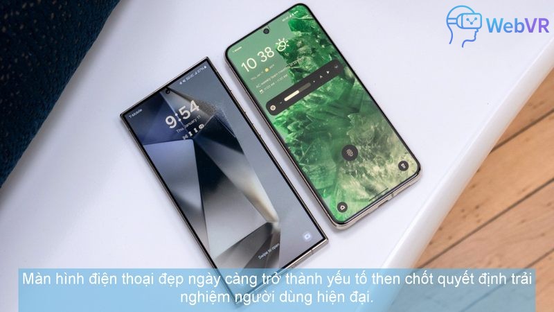 Màn hình điện thoại đẹp ngày càng trở thành yếu tố then chốt quyết định trải nghiệm người dùng hiện đại.