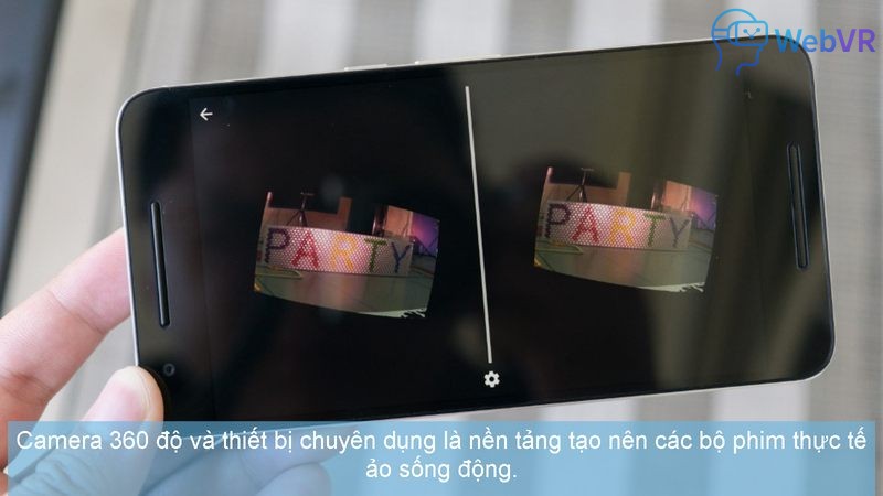 Camera 360 độ và thiết bị chuyên dụng là nền tảng tạo nên các bộ phim thực tế ảo sống động.