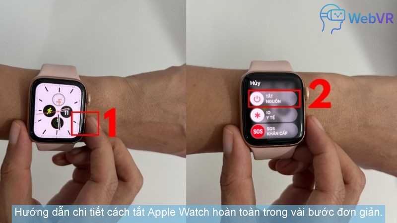 Hướng dẫn chi tiết cách tắt Apple Watch hoàn toàn trong vài bước đơn giản.