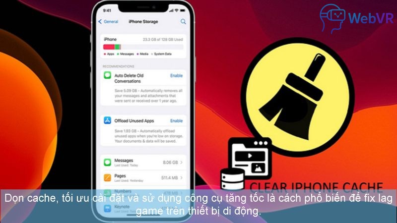 Dọn cache, tối ưu cài đặt và sử dụng công cụ tăng tốc là cách phổ biến để fix lag game trên thiết bị di động.